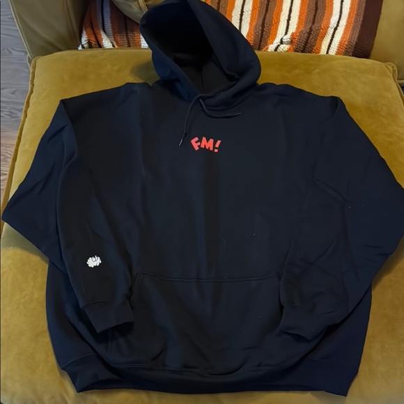 FM! X VERDY X VINCE STAPLES Black Hoodie - Picture 1 of 3